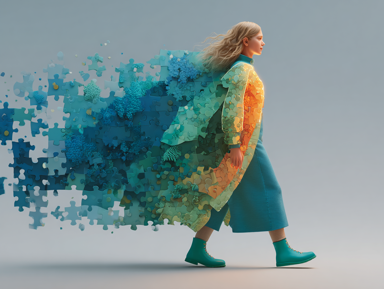 imagem ilustrativa de uma mulher se livrando da candidíase