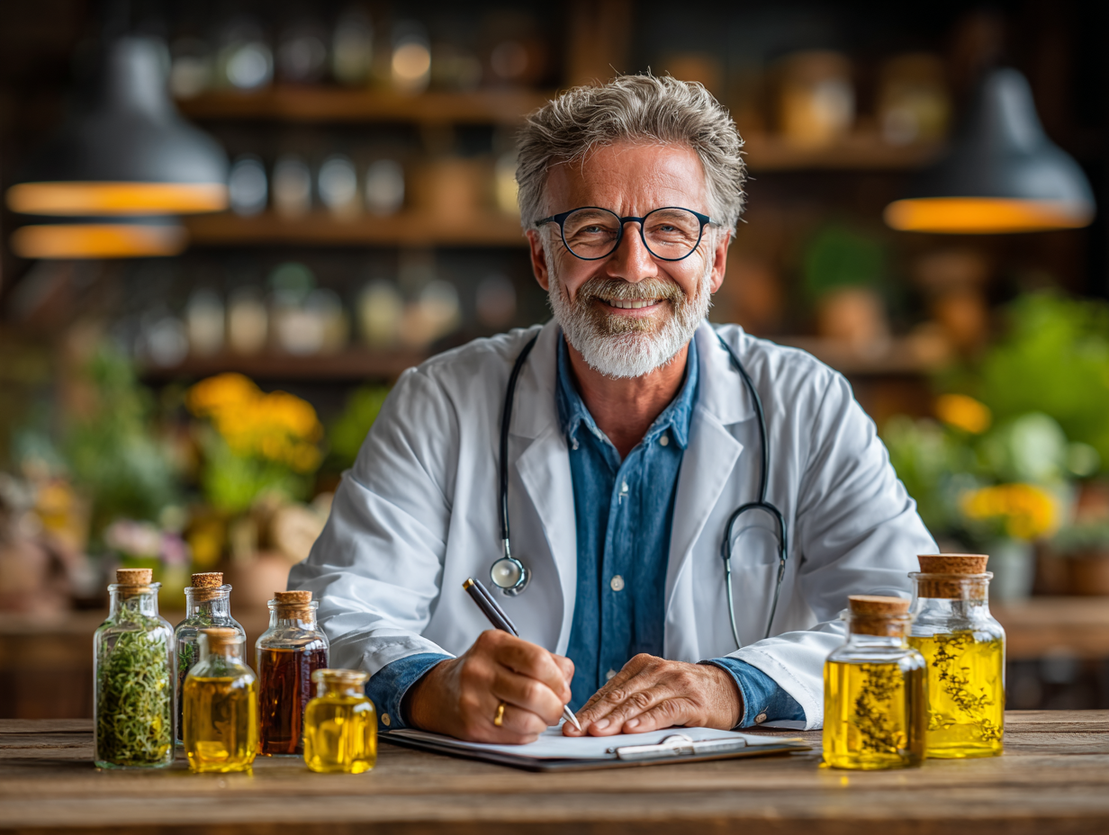 Representação profissional orientando sobre segurança no uso do desparasitação natural protocolo em casos que exigem cuidado individual.